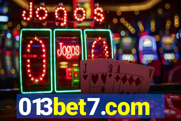 013bet7.com
