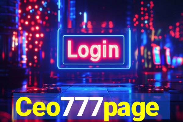 Ceo777page