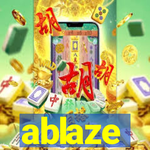 ablaze