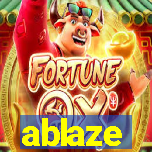 ablaze