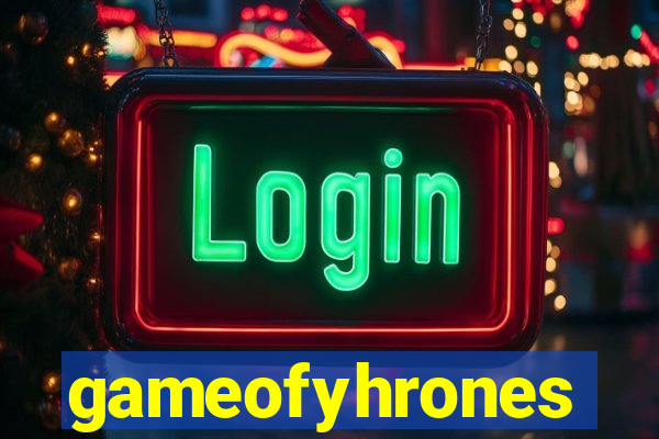 gameofyhrones