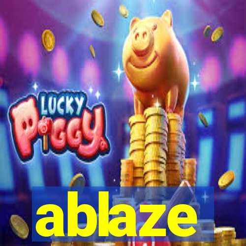 ablaze