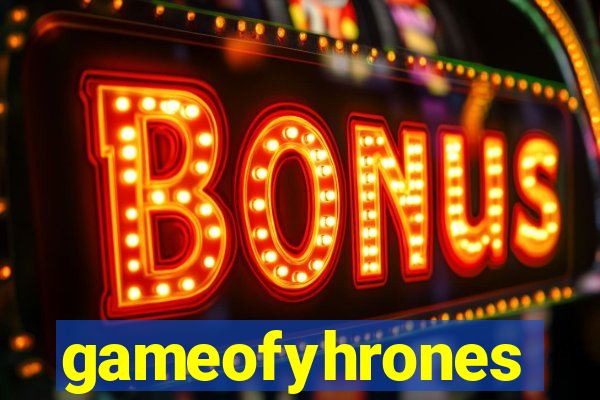gameofyhrones