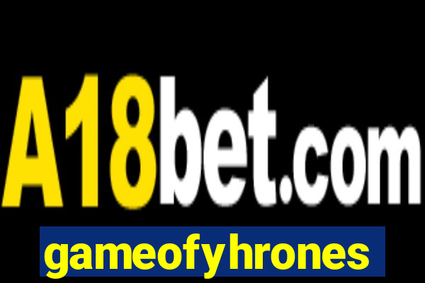 gameofyhrones